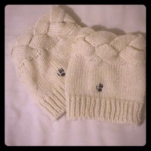 Cream BearPaw Boot Cuffs
